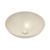 Aluca Slim Edge Fienza Basin 400mm Khaki Ceramic Above Counter