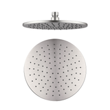 Nero 250Mm Round Shower Head - Brushed Nickel