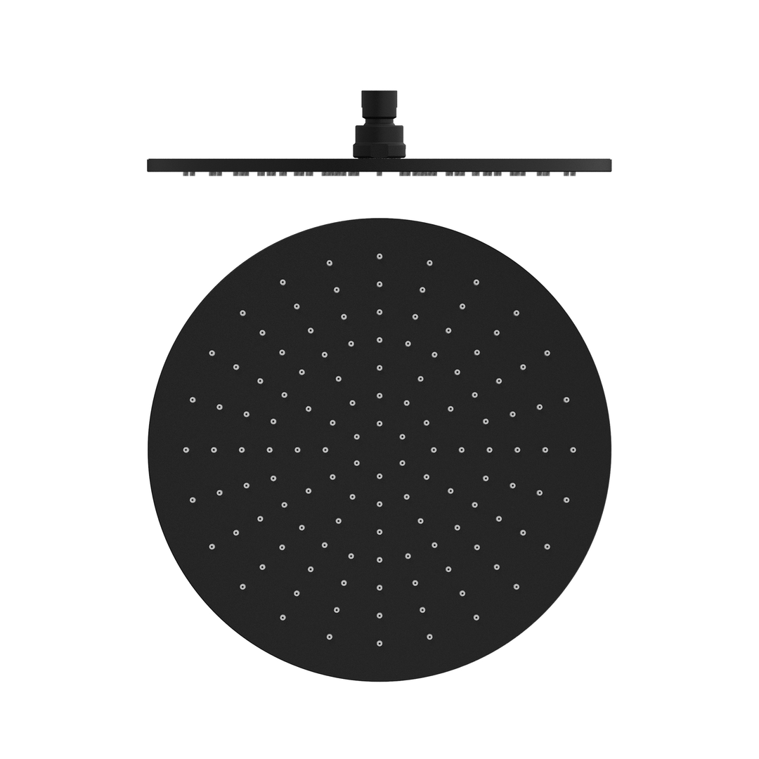 Nero 300Mm Round Shower Head - Matte Black