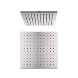 Nero 250Mm Square Shower Head - Brushed Nickel