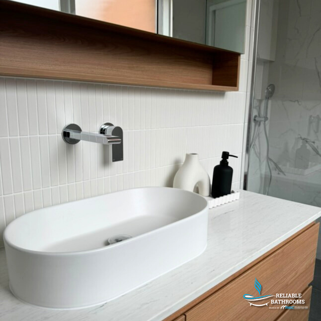 Bianca Nero Wall Basin Mixer Separate Back Plate - Chrome