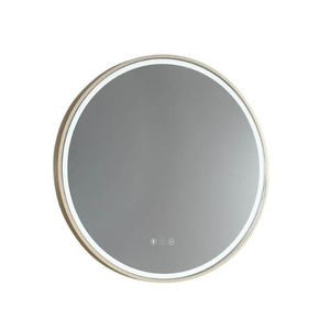 Remer Sphere Led Mirror With Demister 610W X 610H X 40D - Matt White