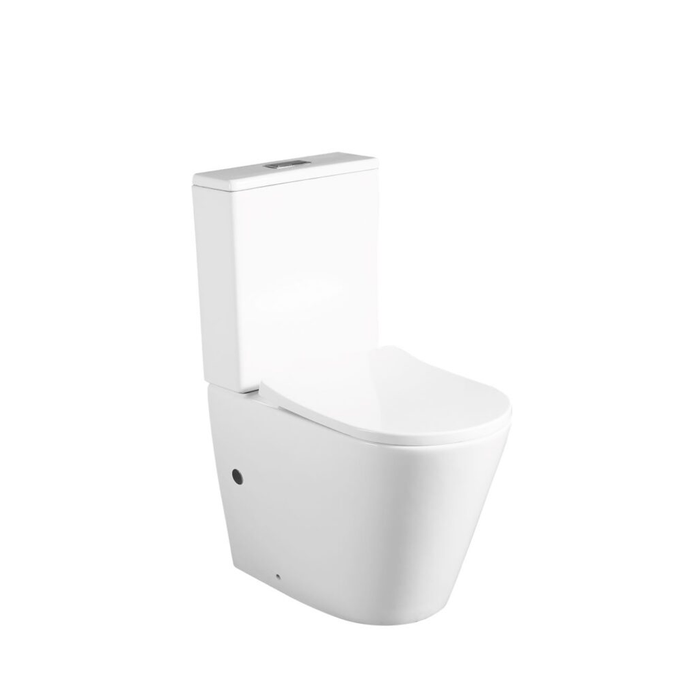 Zumi Sandra Rimless Space Saver Wall Faced Toilet Suite