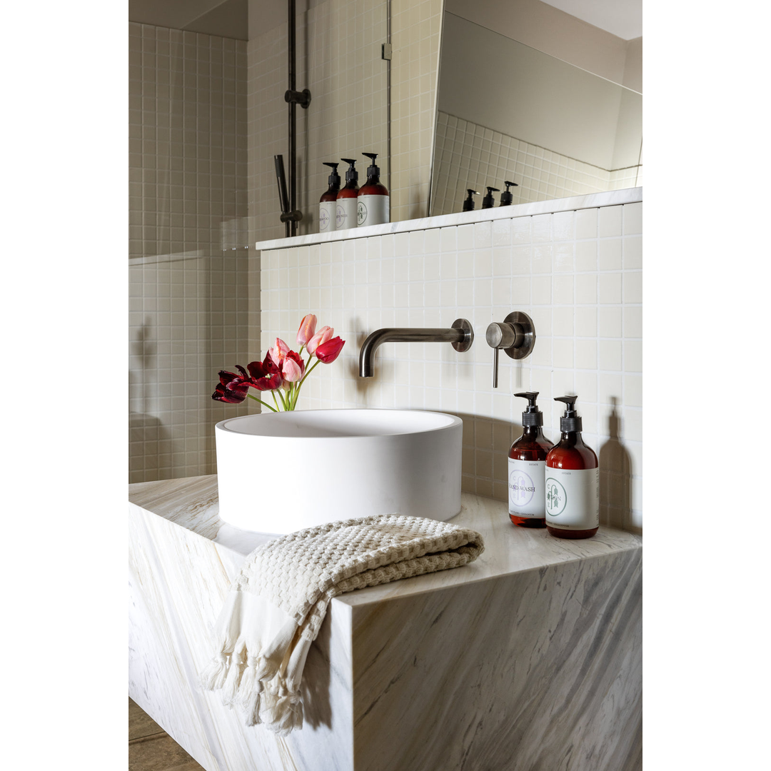 Meir Round Wall Mixer Finish Kit - Shadow