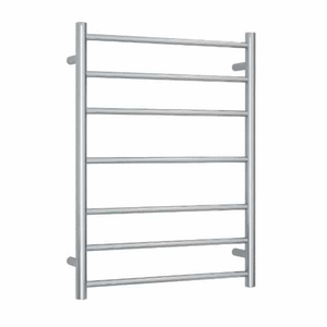 Thermorail Straight Round Polished Budget Ladder - 600X800X122mm 80Watt 7 Bar