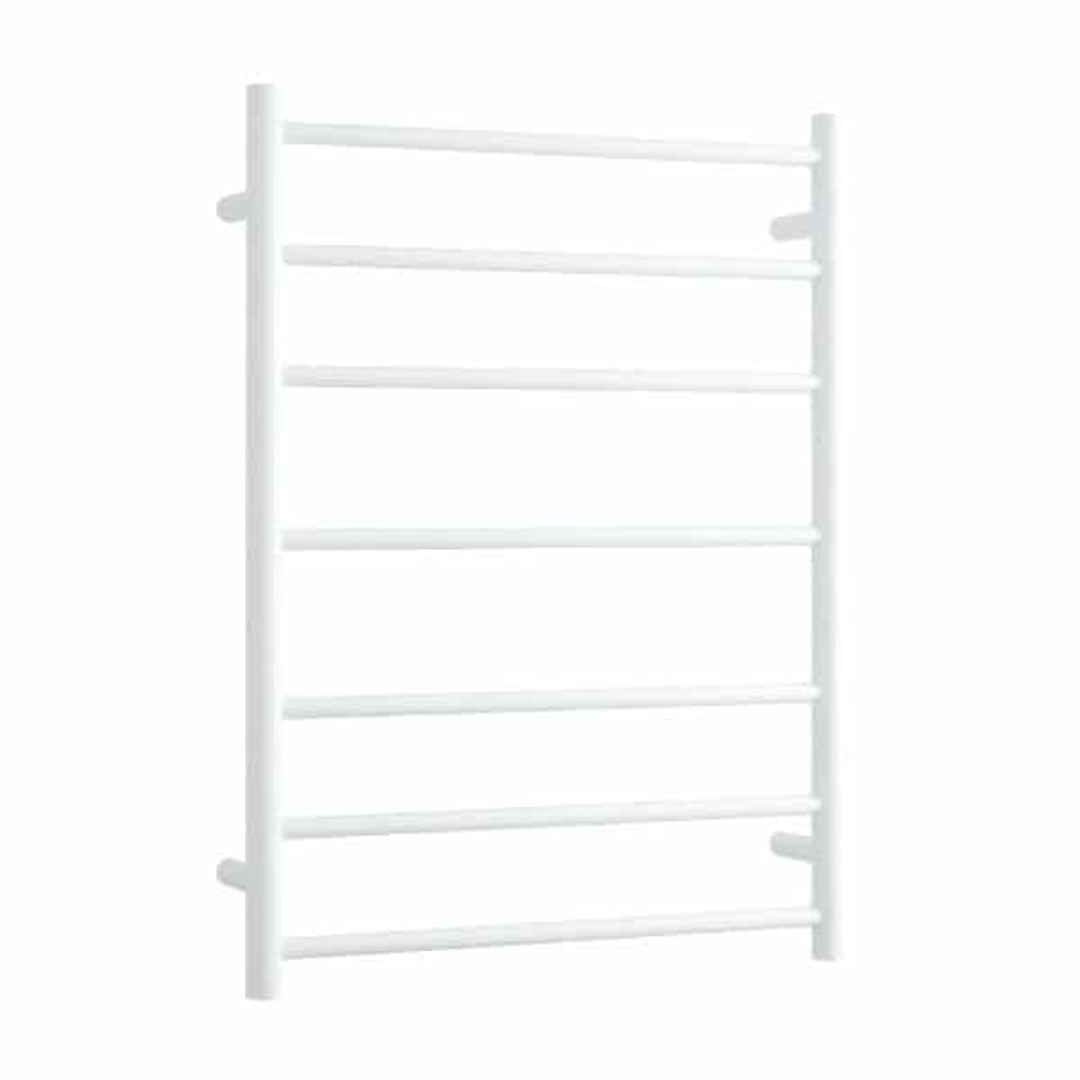 Thermorail 7 Bar Heated Towel Rail 600 X 800 X 122mm - Satin White