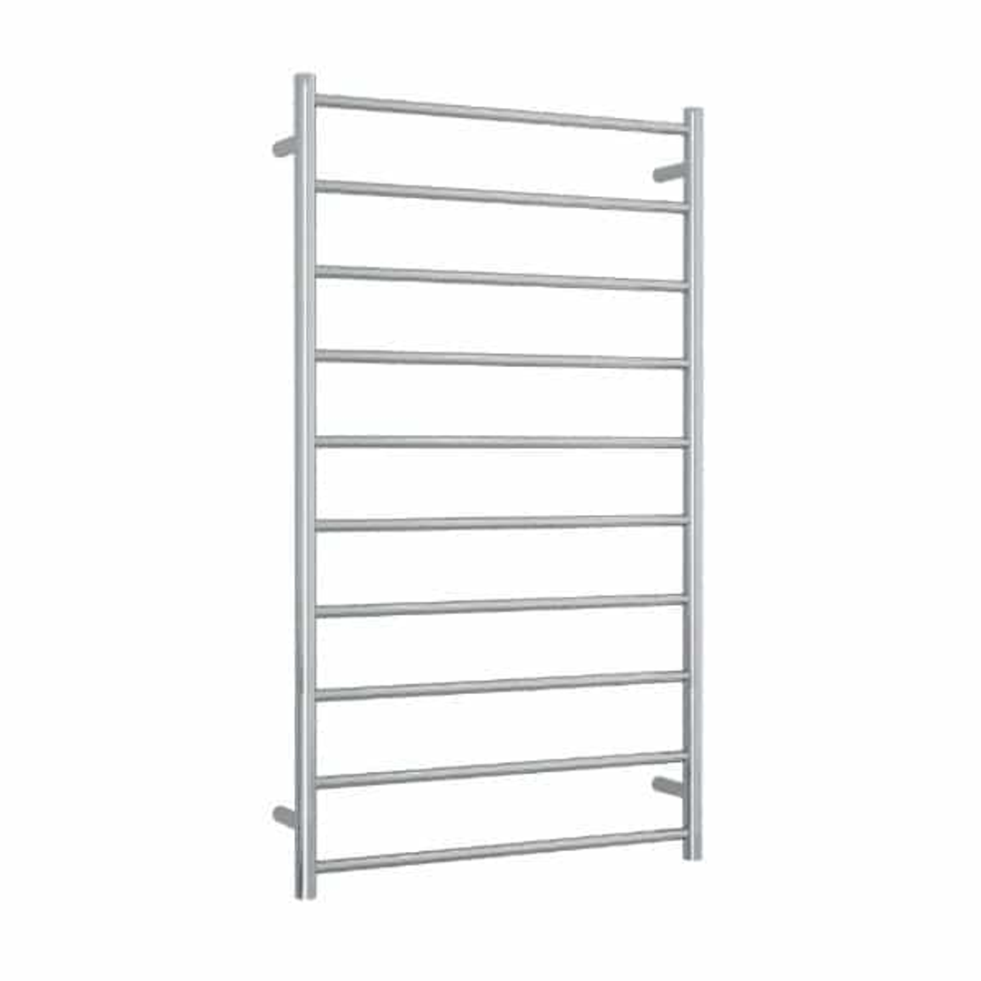 Thermorail Straight/Round Heated 700X1200X122mm 128 Watts 10 Bars - Chrome