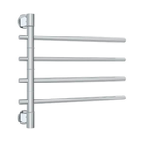 Thermorail Non Heated Swivel Straight 600x540x99mm 4Bars - Round