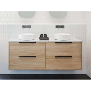 Grange Vanity Double Wg Basins Silksurface Ac Top Wall Hung Fienza - 1800mm