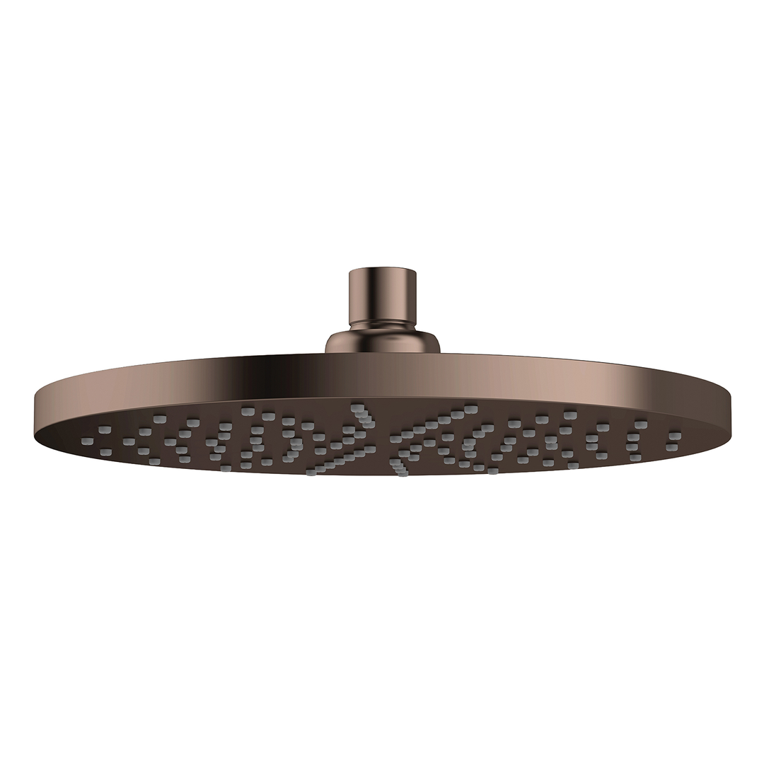 Phoenix Vivid Shower Rose 230Mm Round - Brushed Bronze