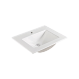 Fienza Vanessa 600 X 460Mm Top Only Polymarble (Fienza P#:60Van)