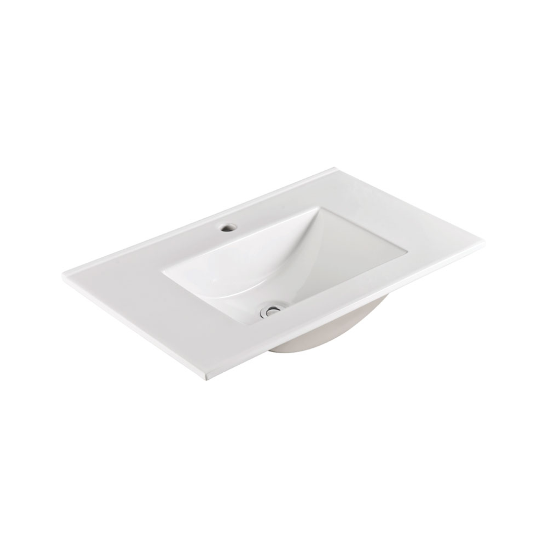 Fienza Vanessa 750 X 460Mm Top Only Polymarble  (Fienza P#:75Van)