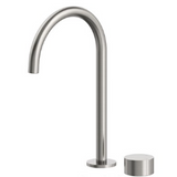 Streamline Venn Basin Mixer with Extended Height Spout - Brushed Nickel
