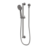 Vivid Slimline Rail Phoenix Shower - Brushed Carbon