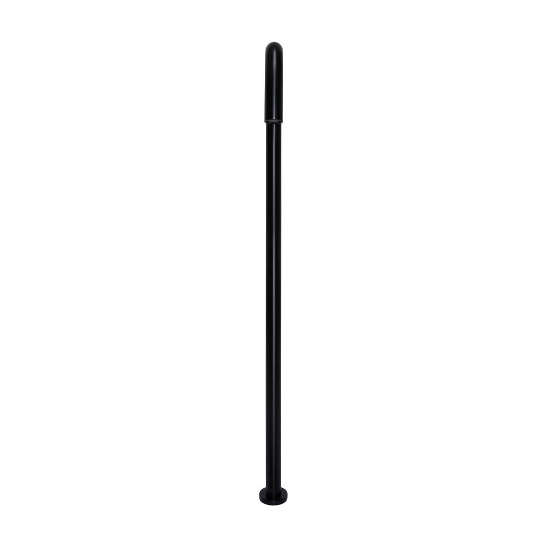 Meir Round Freestanding Bath Spout - Matte Black