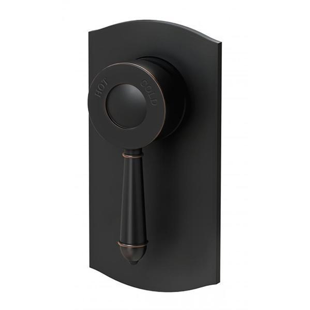 Nostalgia Shower/Wall Phoenix Mixer - Antique Black