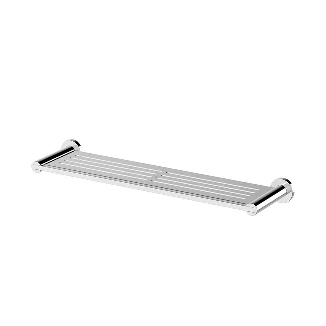 Streamline Axus Stainless Steel Shelf 44cm - Brushed Nickel PVD