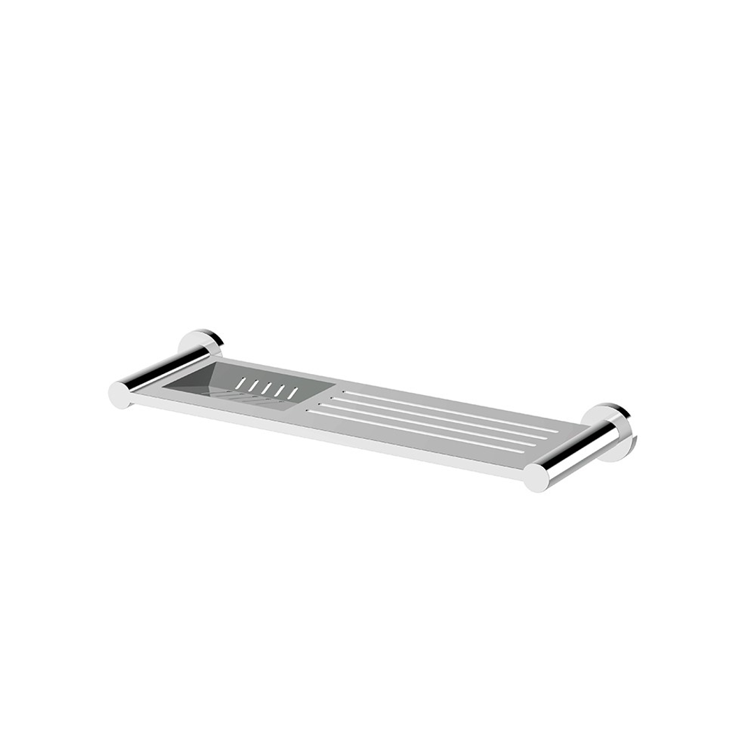 Streamline Arcisan Axus Stainless Steel  Shelf & Soap Dish - Chrome