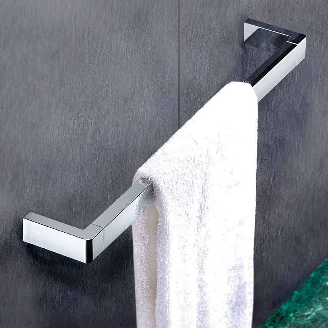 Eneo Streamline Towel Rail 80cm - Brushed Gunmetal PVD