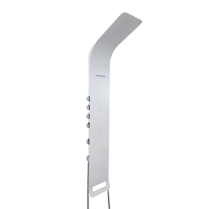 Streamline Synergii Shower Panel Left Side Operation - White