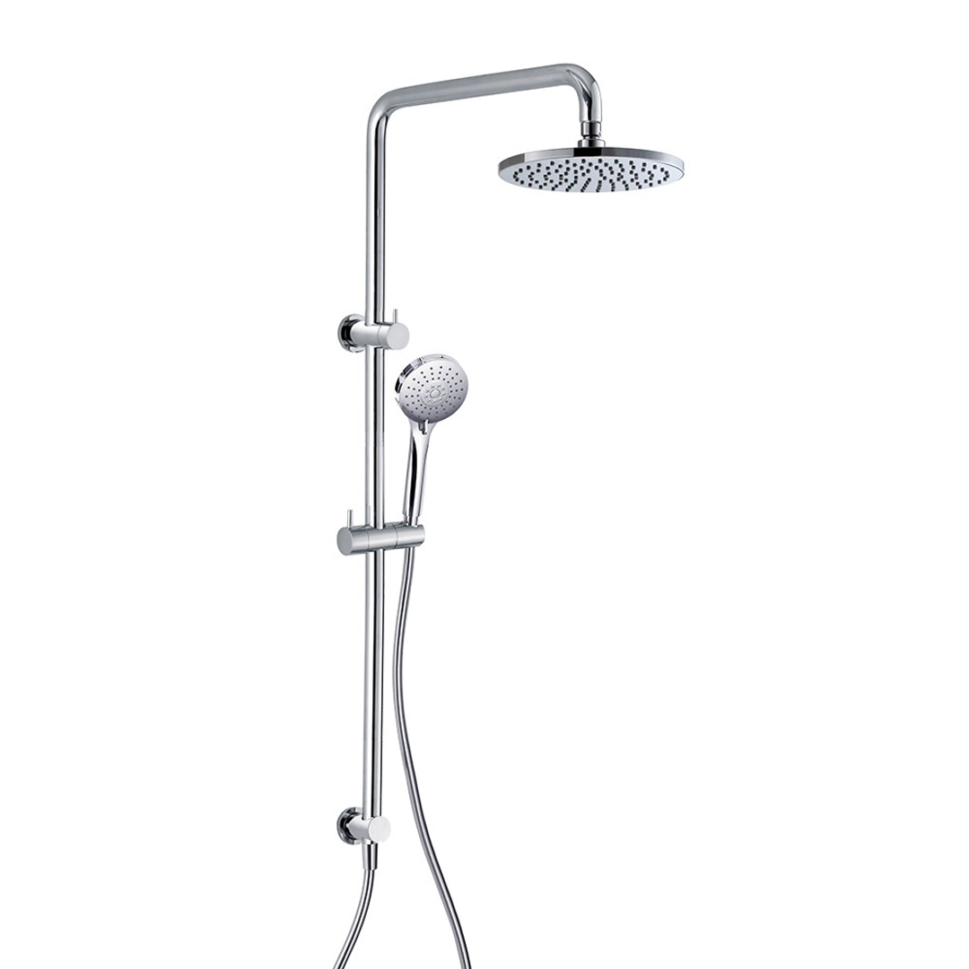 Streamline Axus Shower Column Bottom Div 250mm Head Air-Fusion H/Shower - Rose Gold PVD