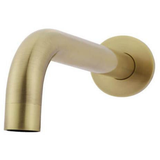 Meir Universal Round Curved Spout - Tiger Bronze