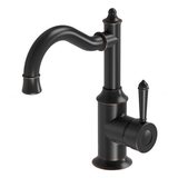 Nostalgia Basin Phoenix Mixer 160mm Shepherds Crook - Antique Black