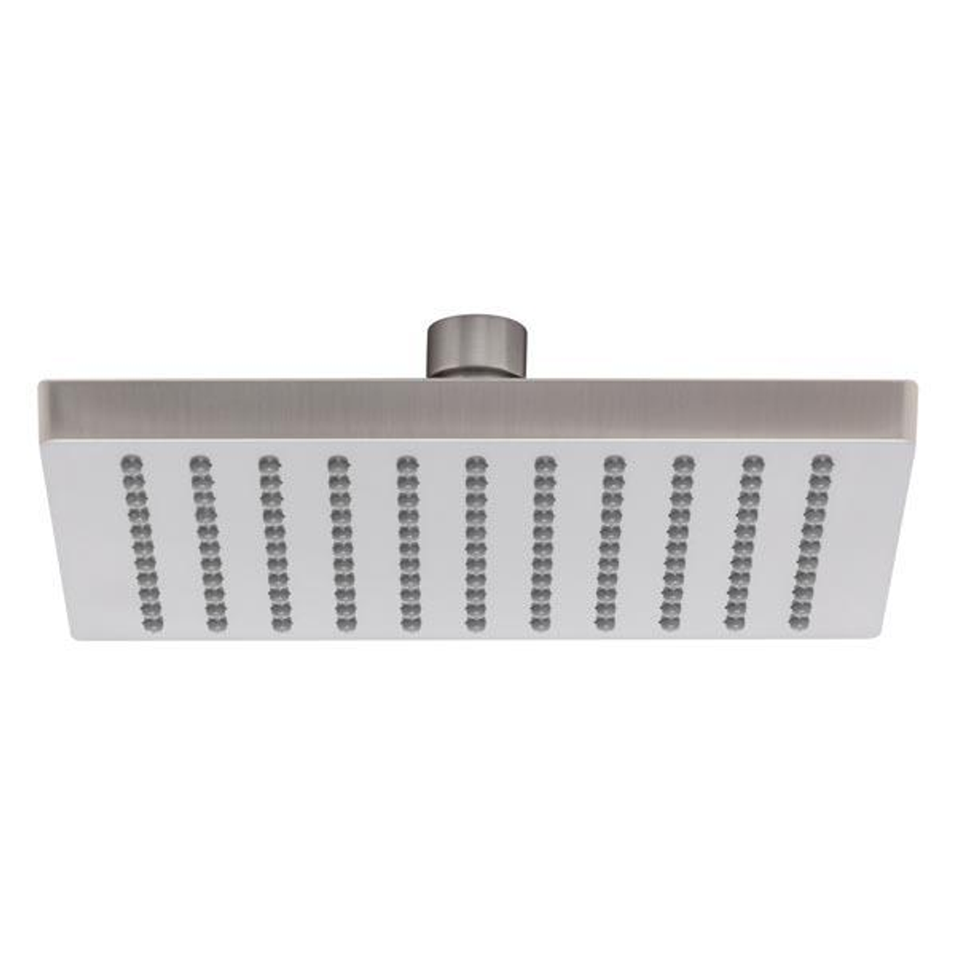 Shower Rose Only Phoenix Lexi 200mm Square - Brushed Nickel