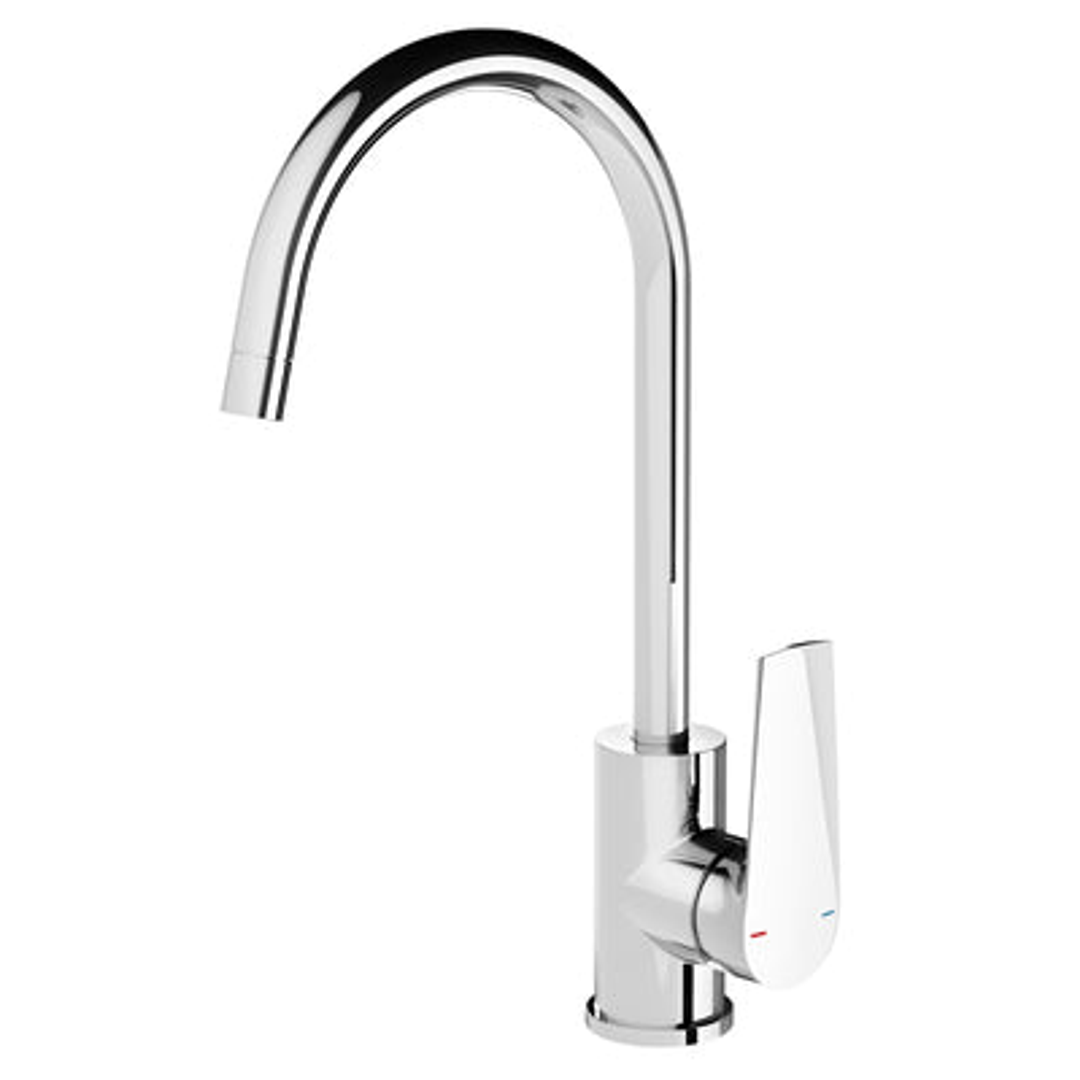Arlo Sink Phoenix Mixer 200mm Gooseneck - Chrome