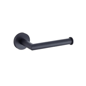 Greens Zola Toilet Roll Holder - Matt Black