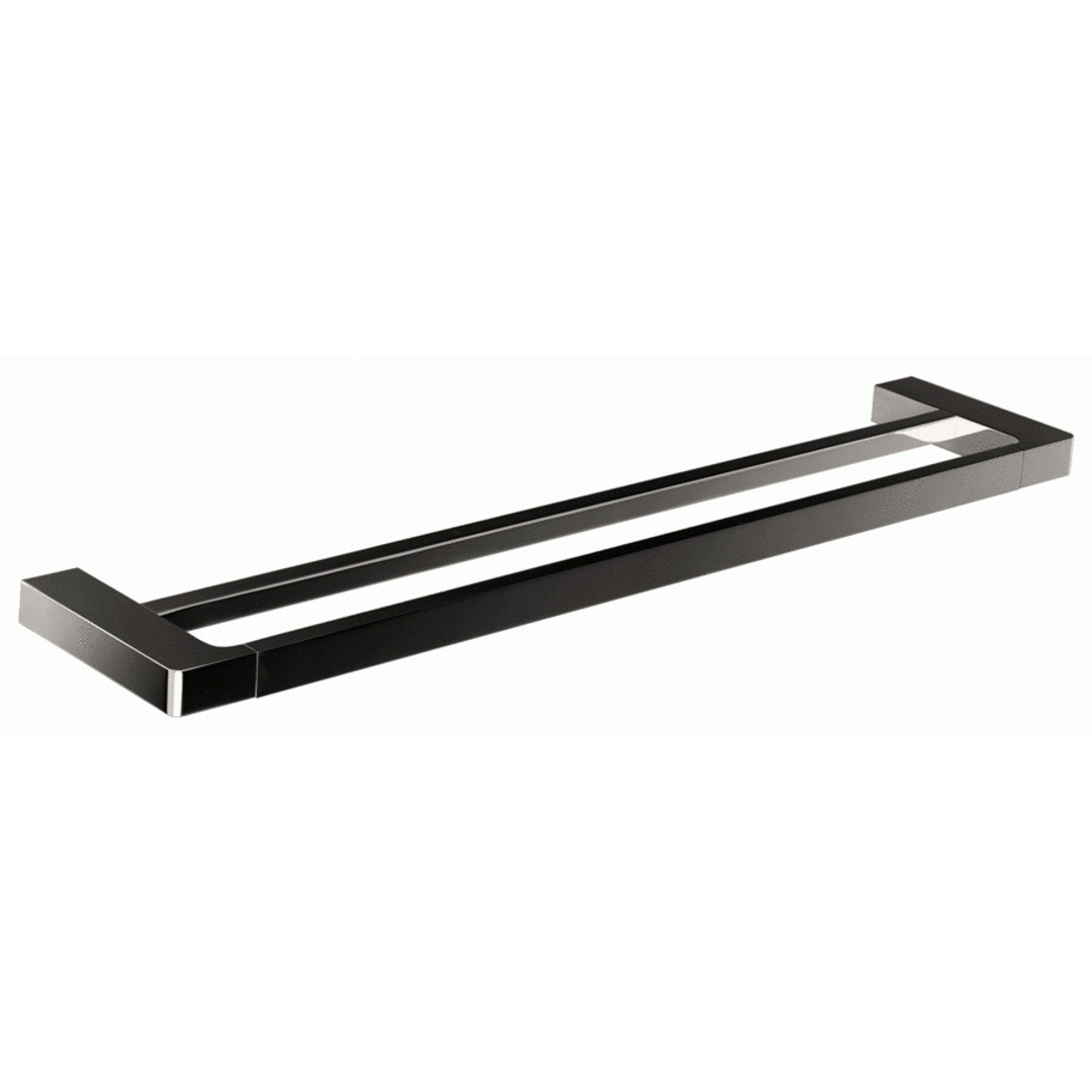 Streamline Arcisan Eneo Double Towel Rail 60cm - Matt Black