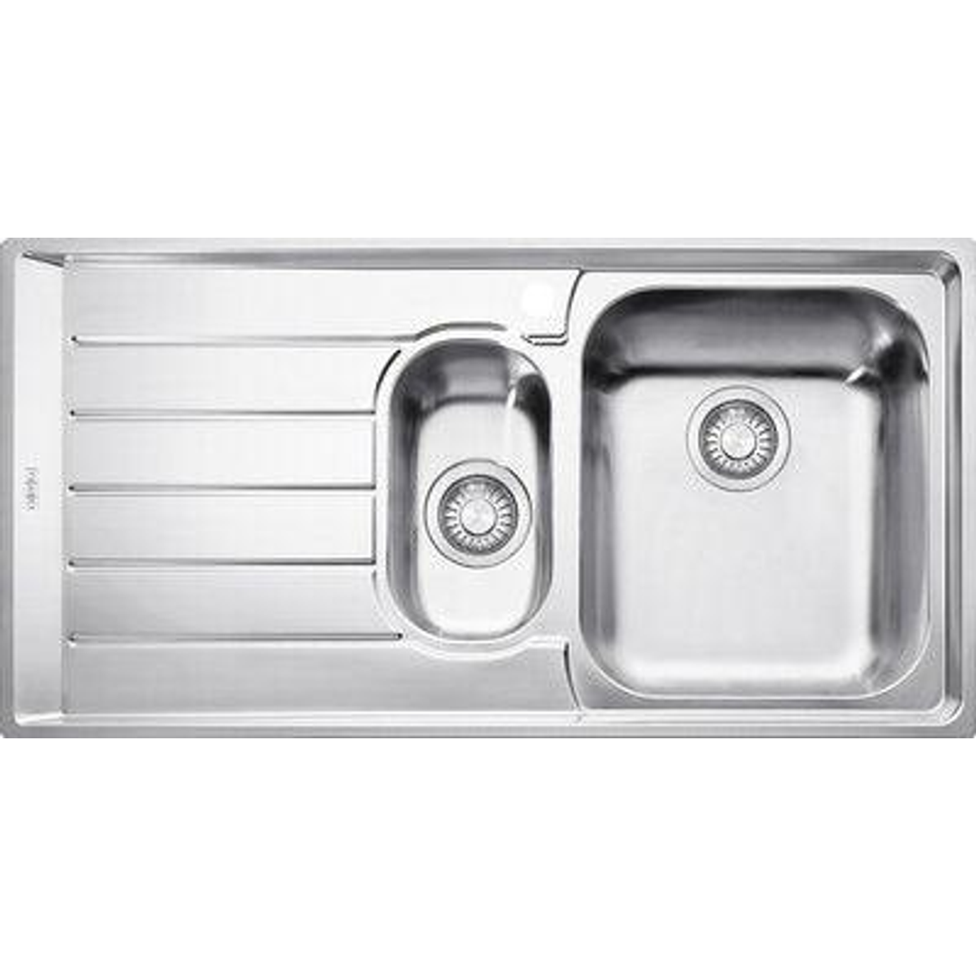 Franke Neptune 1 ¼ Bowl Kitchen Sink Stainless Steel - Right Hand Drainer