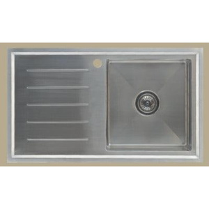 Interchange Kingston Single Bowl Sink With Drainer - 700 X 500 X 200