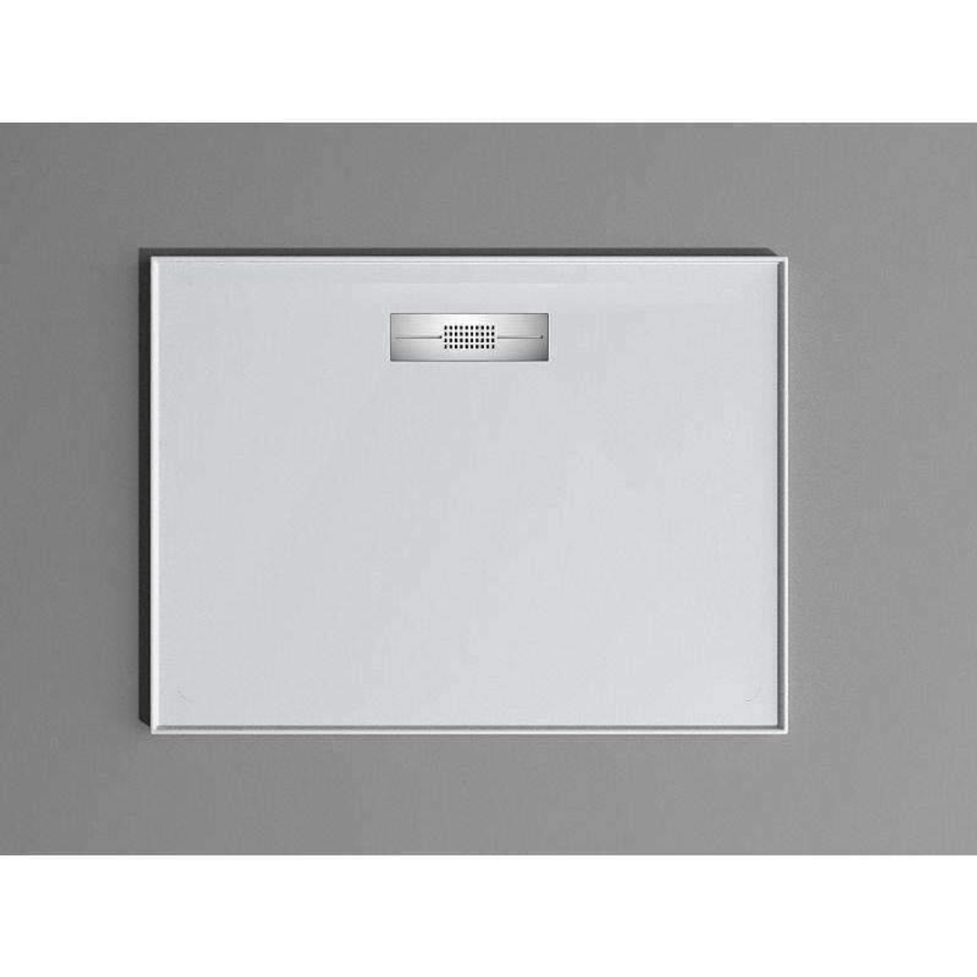 Oceano Stonelite Elite Shower Base Centre Outlet Stainless Steel Grate - 1200 x 900mm