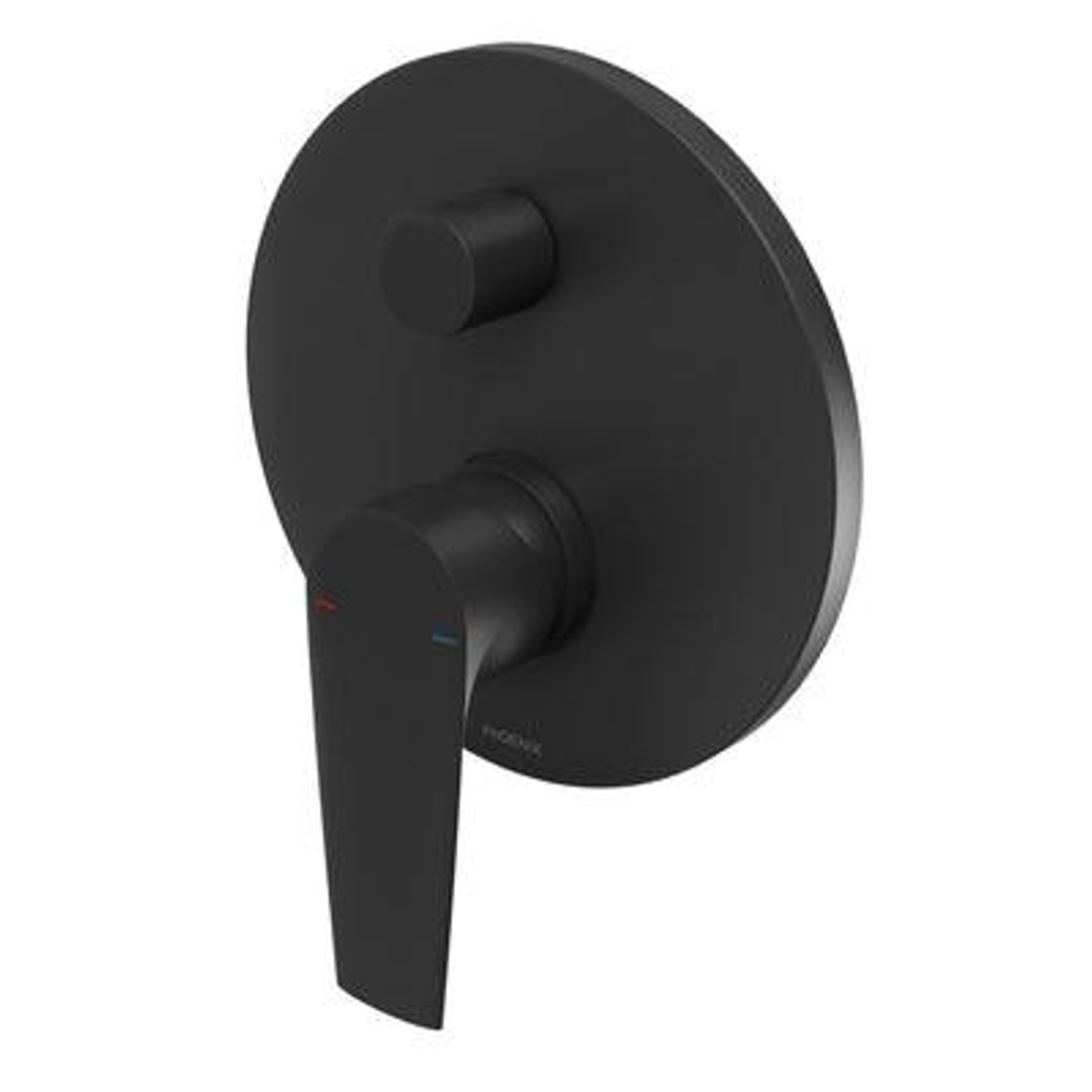 Phoenix Arlo Shower/Bath Diverter Mixer Trim Kit Only - Matte Black