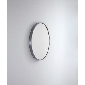 Remer Modern Round Mirror 610W X 610H X 40D - Gunmetal