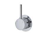 Fienza Kaya Up Wall Mixer With Minimal Round Plate Chrome