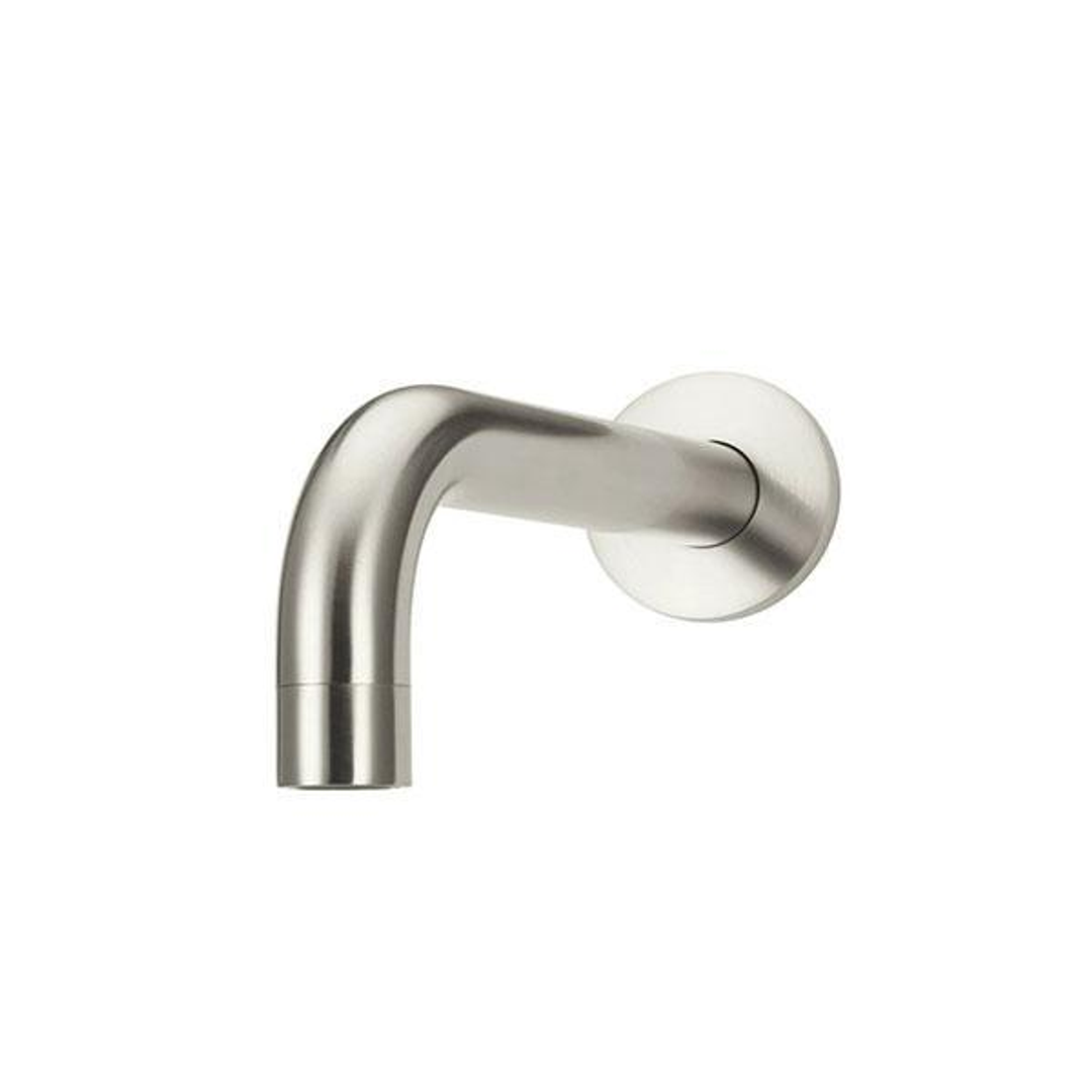 Meir Universal Round Curved Spout - Brushed Nickel
