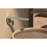 Axia Wall Basin/Bath Phoenix Mixer Set 200mm - Brushed Nickel