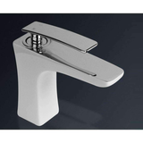 Paco Jaanson Perla Basin Mixer White/Chrome