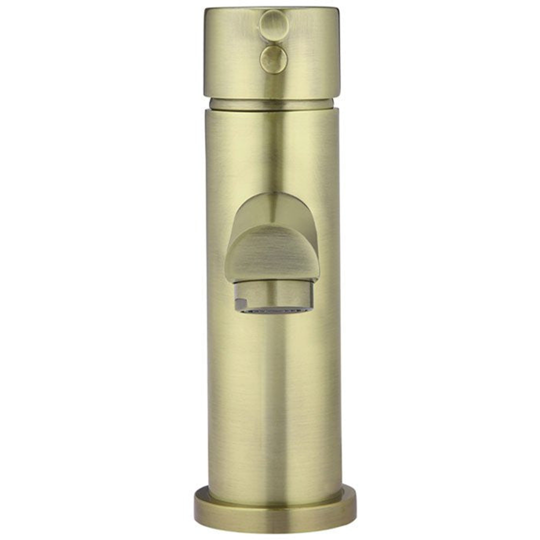 Meir Round Basin Mixer - Tiger Bronze