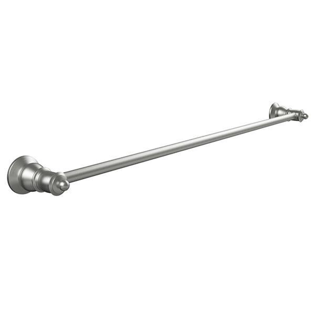 Lillian Single Fienza Towel Rail - Brushed Nickel