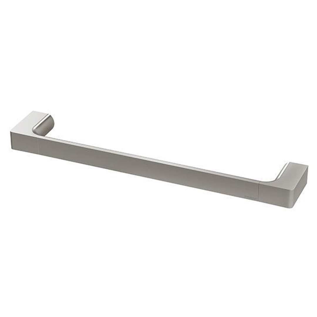 Gloss Hand Phoenix Towel Rail - Brushed Nickel