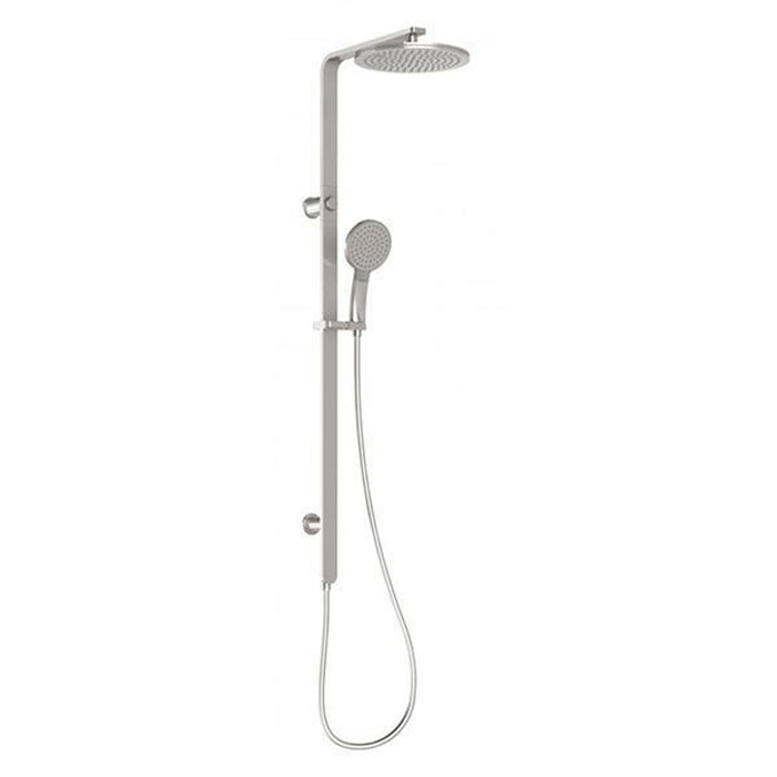 Phoenix Nx Quil Twin Shower - Brushed Nickel