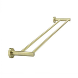 Meir Round Double Towel Rail 600Mm - Tiger Bronze