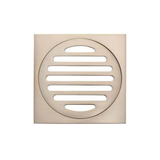 Meir Square Floor Grate Shower Drain 100Mm Outlet - Champagne