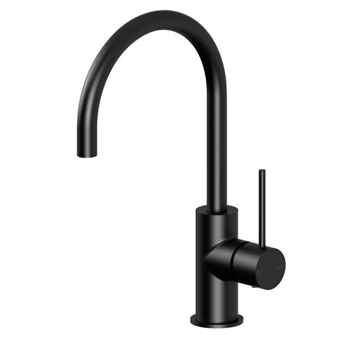 Vivid Slimline Sink Phoenix Mixer 160mm G/Neck - Matte Black