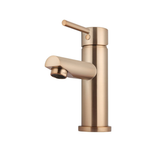 Meir Round Basin Mixer - Champagne