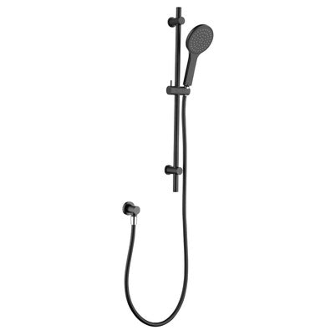 Hustle Rail Fienza Shower Matte Black 444101B