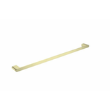 Nero Bianca Single Towel Rail 800Mm - Brushed Gold